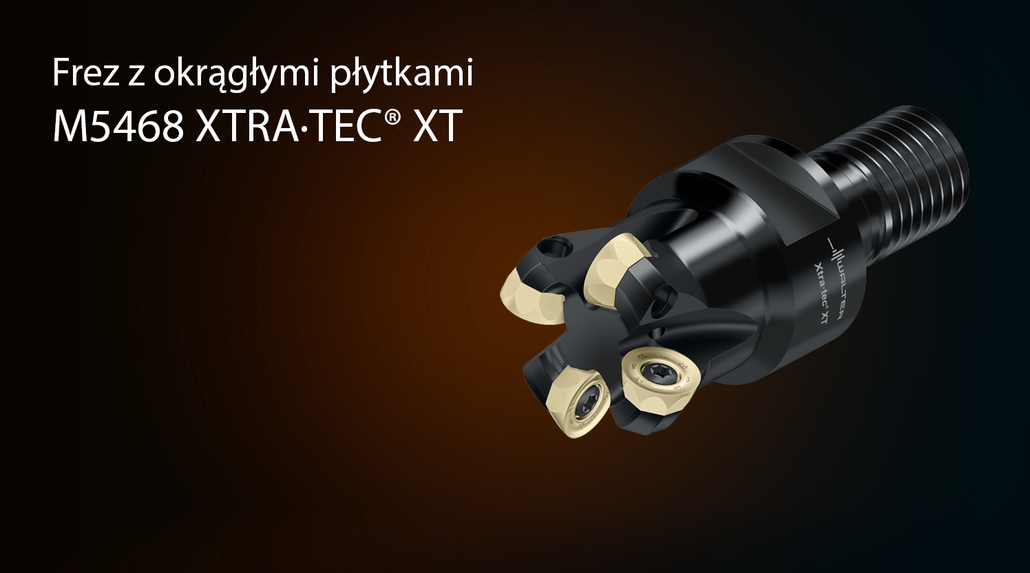 Frez z okrągłymi płytkami M5468 XTRA·TEC® XT w sklep narzędziowy nakło